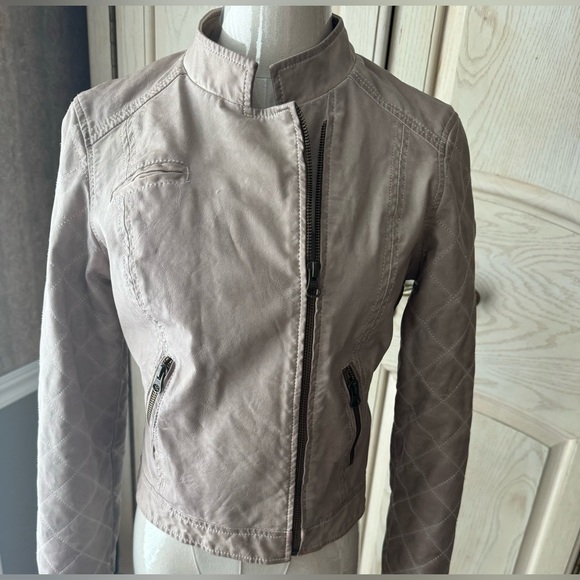 Free People Jackets & Blazers - NWOT Free People Vegan Leather Jacket Size 2